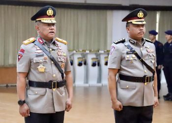 Sertijab Waka Polda Jateng, 3 PJU dan 9 Kapolres