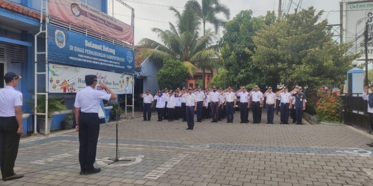 Seluruh Karyawan – Karyawati Terima Apresiasi, Dishub Pati : Masuk Pertama