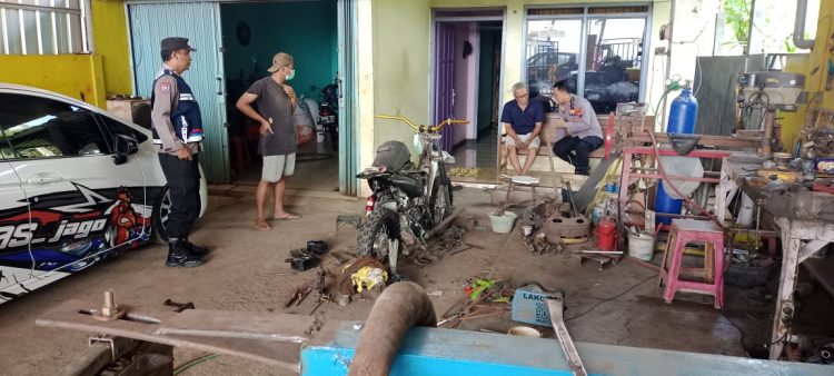 Stop Knalpot Brong, Kapolsek Tayu Turun ke Pemilik Bengkel dan Toko Onderdil