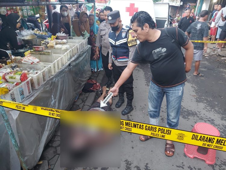Anang Sudaha Mendadak Mati, Kawasan Pasar Puri Heboh