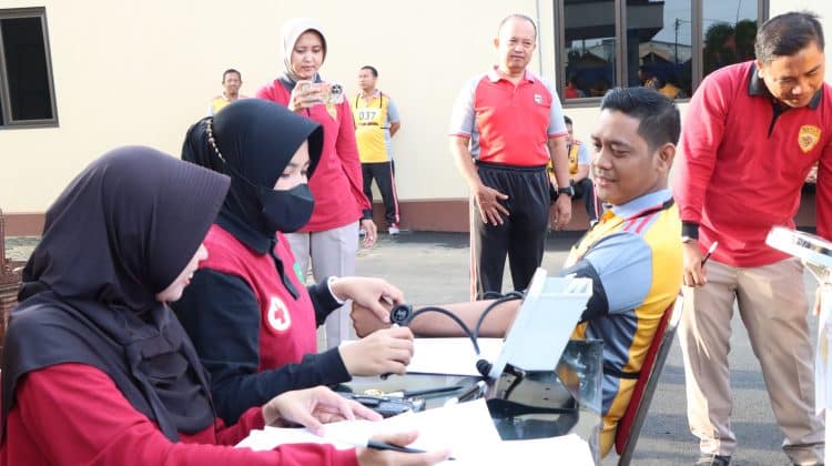 Tiga Gelombang, Polres Jepara Gelar TKJ ke Personil