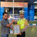 Kawal Program Satlantas Polresta Pati, Direktur PT. MNS Grub Pers dan PT. SMGC Terima Penghargaan