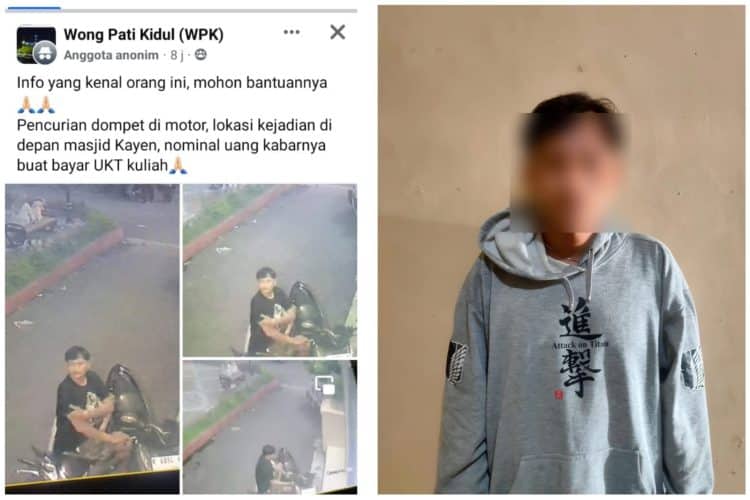 Sempat Viral di Medsos, Kini Polisi Tangkap Pelaku Curanmor dan Dompet