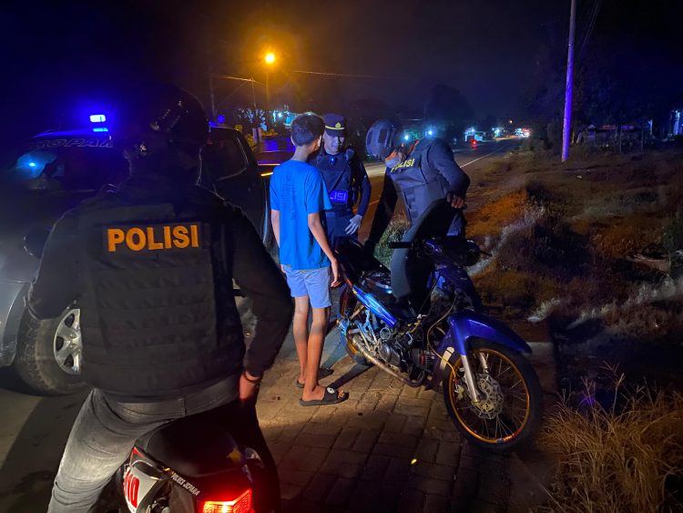 Lagi – Lagi Aksi Balap Liar Terjadi, Polisi Turun Amankan BB dan Pelaku