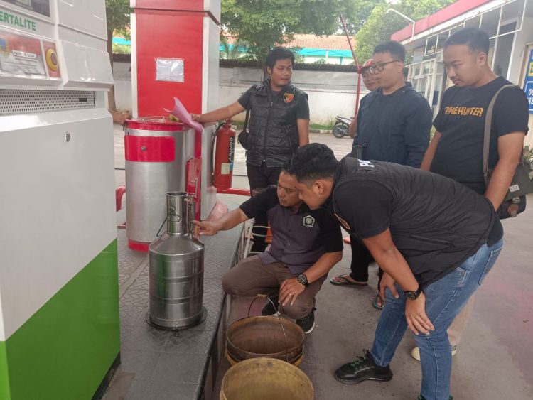 Pengecekan SPBU, Polisi Temukan Hasilnya