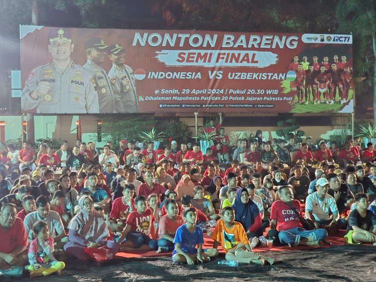 Semifinal Piala Asia U23, Mapolresta Pati Full Pengemar