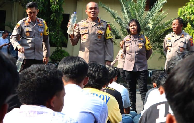 Gara – Gara Bukber dan Konsumsi Miras, Kini 29 Remaja Berurusan di Kepolisian