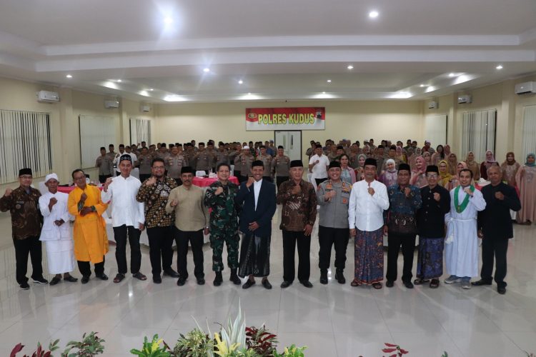 Pilkada dan Pilgub 2024, Kapolres Kudus : Doa Bersama Lintas Agama