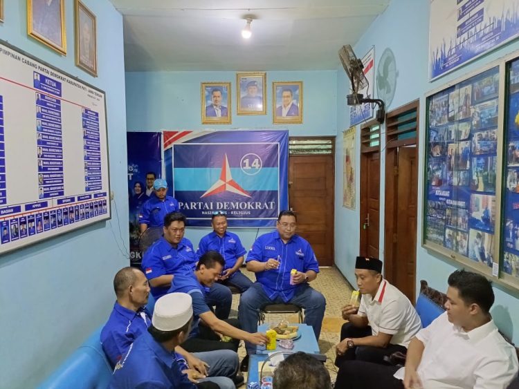 Saiful Arifin Bakal Calon Bupati, Kini Silahturahmi ke DPC Partai Demokrat Pati