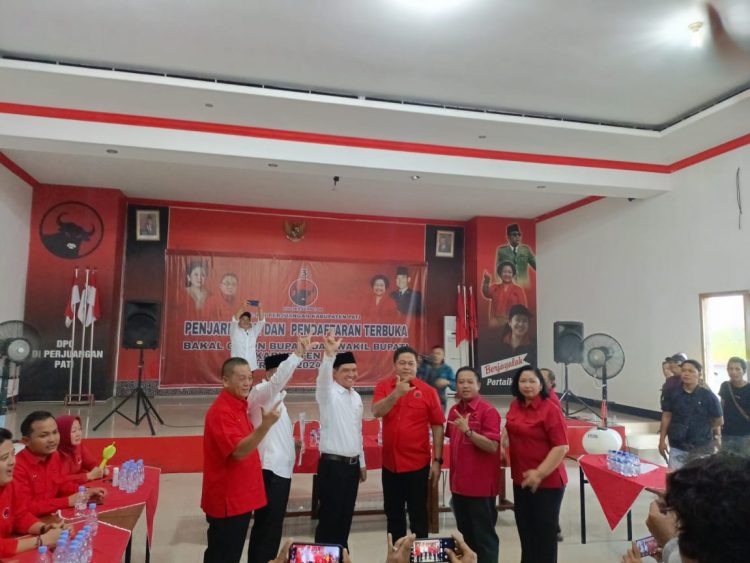 Maju Pilkada Pati, Wahyu – Suharyono Daftar Cabup dan Wabup Pati