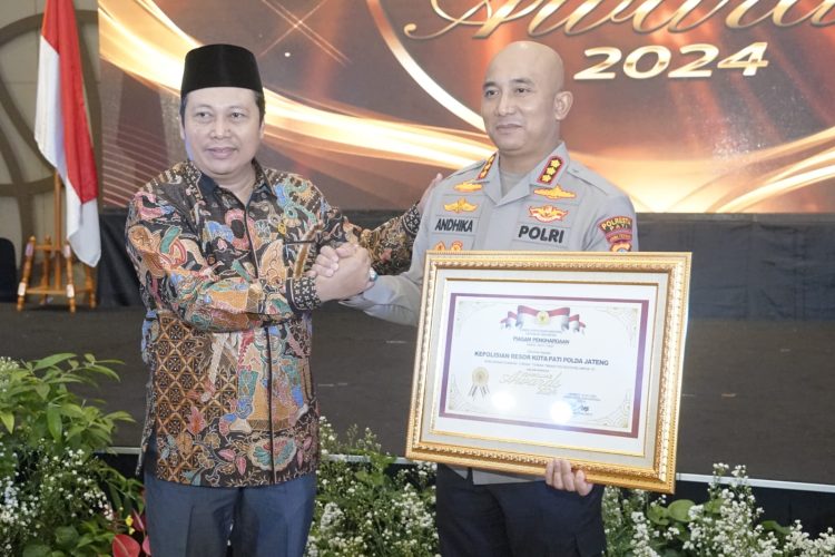 Polresta Pati Raih Penghargaan Kompolnas Award 2024