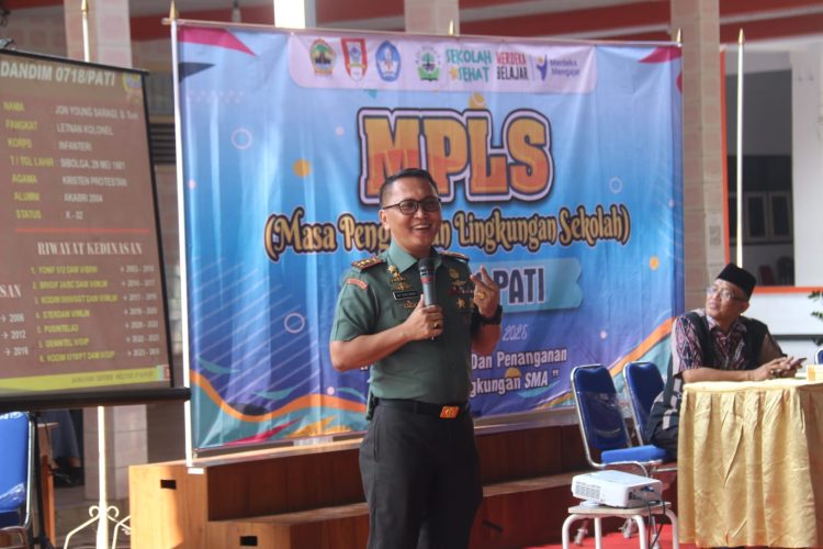 410 Siswa Baru !! Dandim 0718/Pati : Tumbuhkan Karakter Kedisiplinan