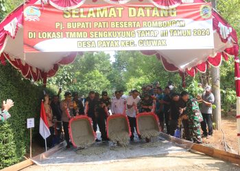 Dua Desa Terima Program TMMD Sengkuyung Tahap III