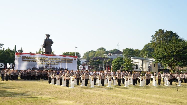 Tangungjawab Polri, Kapolda Jateng Gelar Sertijab