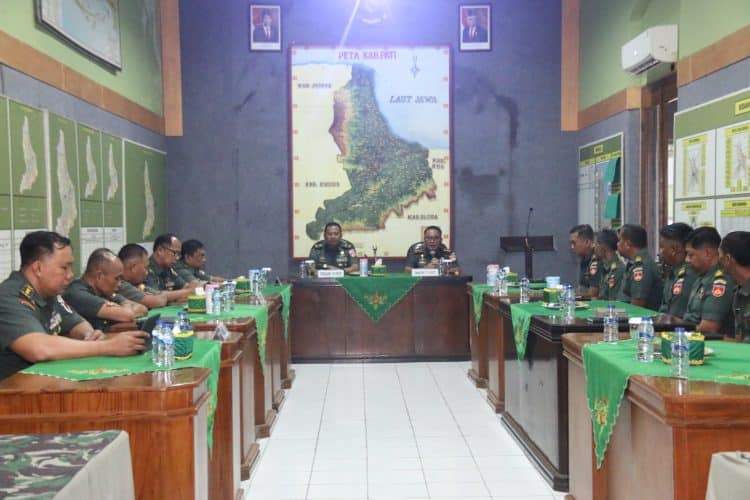 Kedatangan Irdam IV/Diponegoro ke Makodim 0718/Pati, Ada Apa ??