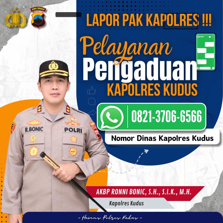 Terbuka layanan Pengaduan, Kini Ada “Lapor Pak Kapolres”