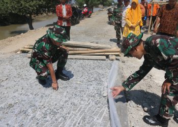 Hari ke 17, TMMD Sengkuyung Tahap III di Cek