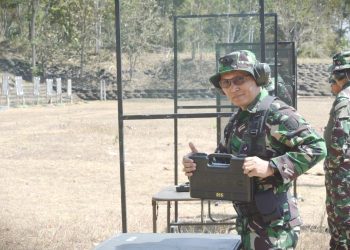 Skil Menembak Pistol, Kini Dandim Pati Juara 1