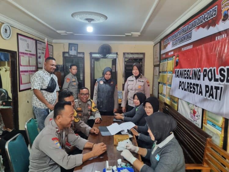 Minimal 1 Bulan Sekali, Polisi di Periksa Kesehatan