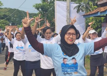 Antusiasme Warga Desa Godo Dukung Pasangan Luthfi – Taj Yasin