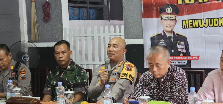 Kapolresta Pati : Pilkada Aman Berkat Peran Aktif Masyarakat