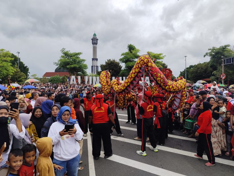 Imlek di Pati Meriah, Wisatawan Berbagai Daerah Hadir