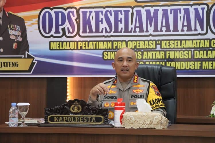 Polresta Pati Gelar Latihan Pra Operasi Keselamatan Candi 2025