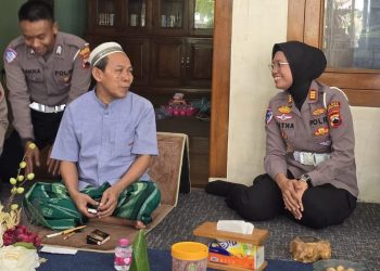 Hadir di Tengah Masyarakat, Satlantas Polres Rembang Jalin Silaturahmi dengan Ulama