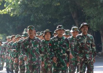 Uji Ketahanan Fisik, Kodim 0718/Pati Gelar Latihan Han Mars