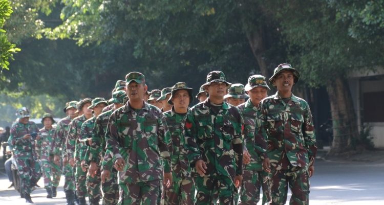 Uji Ketahanan Fisik, Kodim 0718/Pati Gelar Latihan Han Mars
