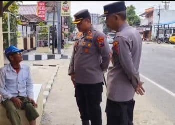 Perdana! Kapolres Rembang Kunjungi Polsek Kragan dan Sambangi Warga Difabel