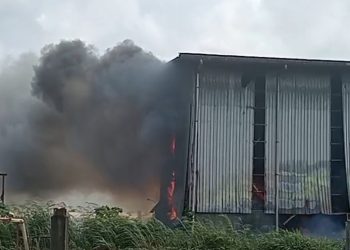 Gudang PG Pakis Pati Dilalap Api, Damkar Bergerak Cepat