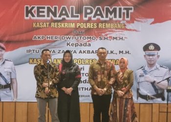 Selamat Datang! Kapolres Rembang Ingatkan Pejabat Baru Segera Beradaptasi
