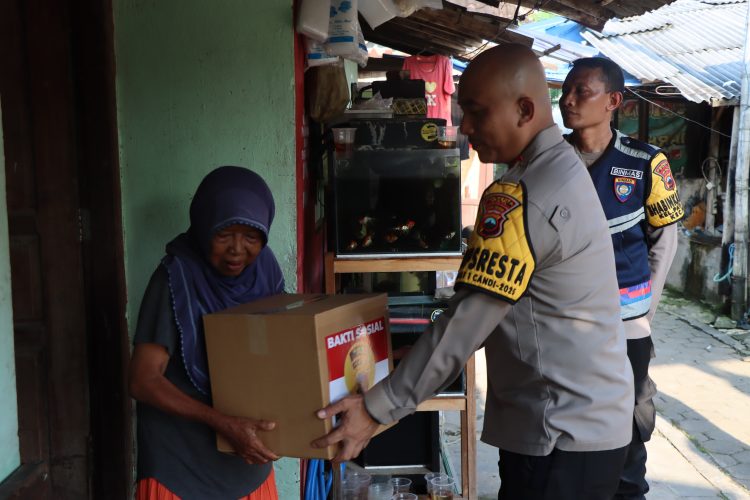 Peduli Warga Kurang Mampu, Polresta Pati Gelar Baksos