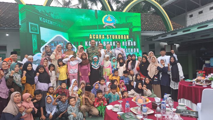 Tuntas Direnovasi, Panti Asuhan Masithoh Jadi Simbol Kepedulian TNI