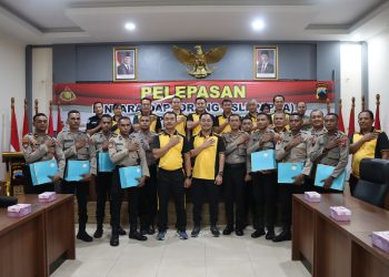 Haru dan Bangga Warnai Pelepasan Bintara Remaja OAP di Polresta Pati