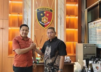 Kasat Reskrim Polres Kudus dan CEO PT. MNS Grub Pers & PT. SMGC Bahas Kebebasan Pers, Kekerasan Anak dan Stop Narkoba