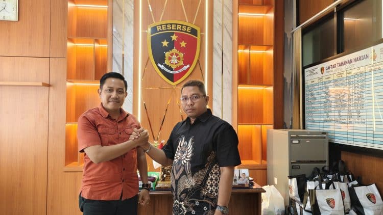 Kasat Reskrim Polres Kudus dan CEO PT. MNS Grub Pers & PT. SMGC Bahas Kebebasan Pers, Kekerasan Anak dan Stop Narkoba