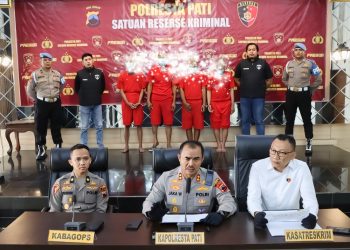 Puluhan Pelaku Premanisme Diringkus Polresta Pati