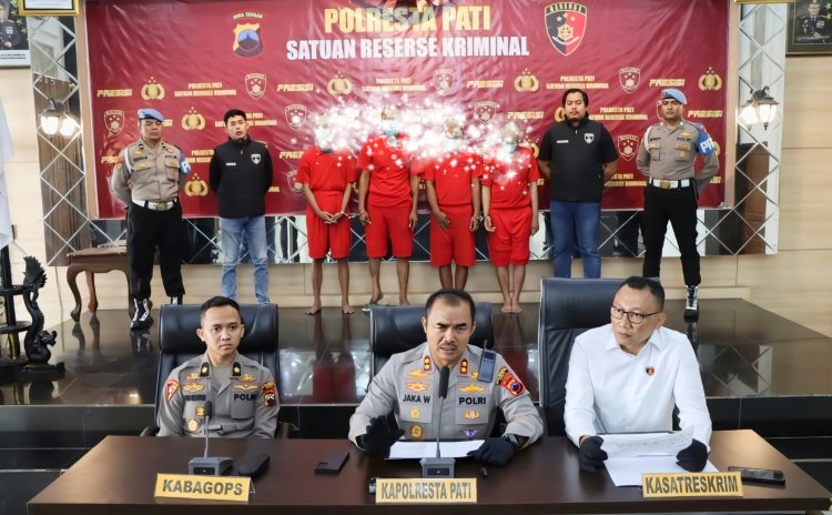 Puluhan Pelaku Premanisme Diringkus Polresta Pati