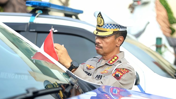 HUT RI ke 80, Dirlantas Polda Jateng Gelar Aksi Humanis