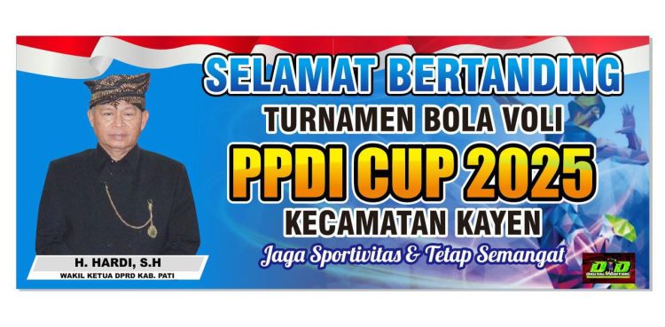 H. Hardi Resmi Buka Pertandingan Bola Voli