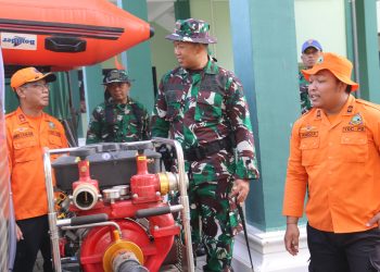 Antisipasi Bencana, Kodim 0718/Pati dan BPBD Gelar Pasukan Siaga