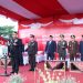 Penurunan Bendera HUT ke-80 RI, Kapolres Rembang Ajak Masyarakat Dukung Kamtibmas dan Program Pemerintah