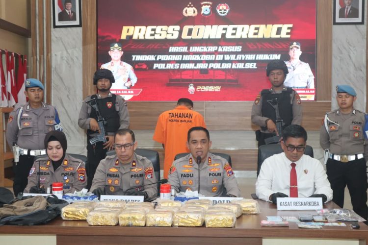 Polisi Amankan 19 Kg Sabu Senilai Rp 34,2 Miliar