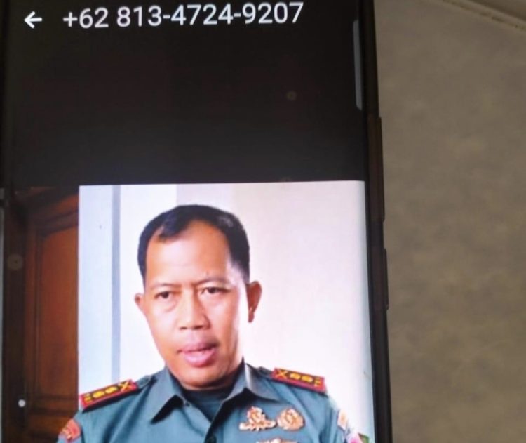Nomor Dandim 0718/Pati Disalahgunakan, Masyarakat Diminta Waspada