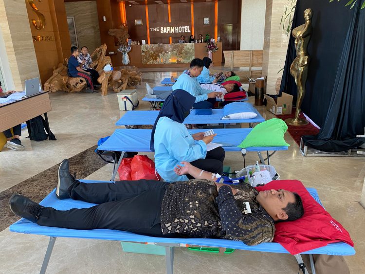 HUT ke-10, The Safin Hotel Pati Tebar Kepedulian Lewat Donor Darah