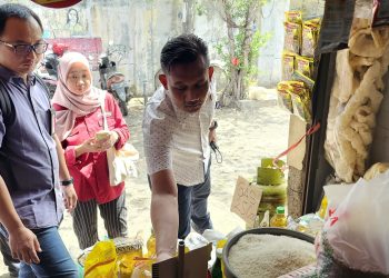 Cegah Lonjakan Harga, Satreskrim Polresta Pati dan Instansi Terkait Sidak Harga Beras di Pasaran