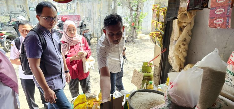 Cegah Lonjakan Harga, Satreskrim Polresta Pati dan Instansi Terkait Sidak Harga Beras di Pasaran