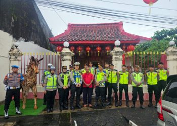 Imlek 2026 Dijaga Ketat, Polres Jepara Turun Total Amankan Vihara dan Klenteng